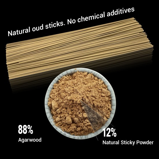 Bakhory Incense Sticks 100pcs with Copper Incense Burner